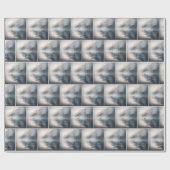 Zwanen op Misty Lake Cadeaupapier (Vlak)