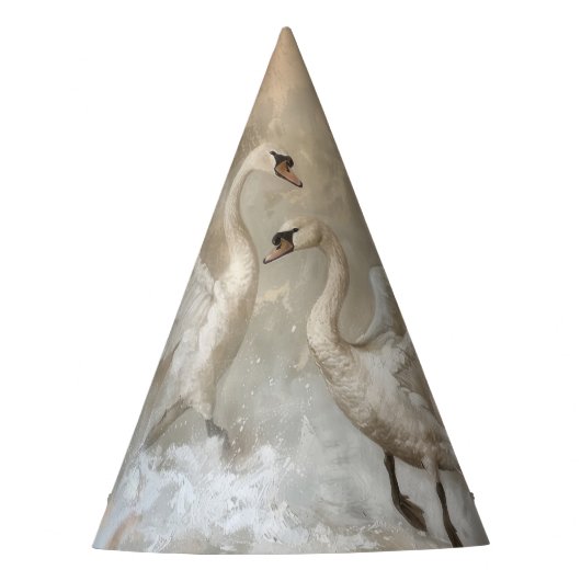 Zwanen - Partij Pet Feesthoedjes (Voorkant)