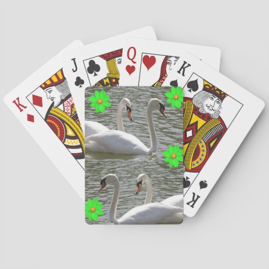 Zwanen Speelkaarten Deck (Achterkant)