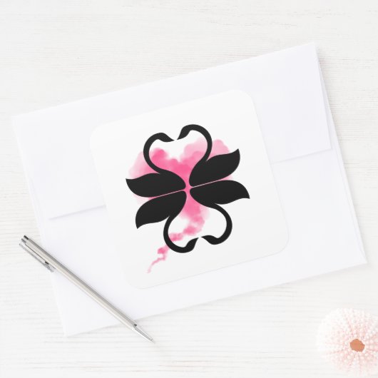 Zwanen sticker (Envelop)
