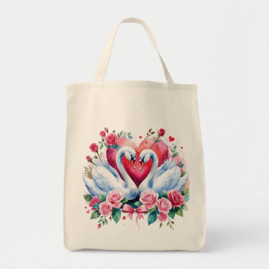 Zwanen Tote Bag (Voorkant)