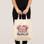 Zwanen tote bag (Voorkant (product))