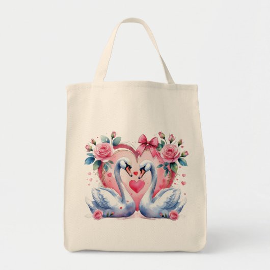 Zwanen tote bag (Voorkant)