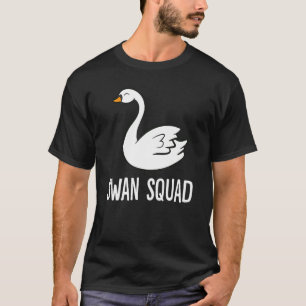 Zwanen Troep Zwaan Vogel T-shirt