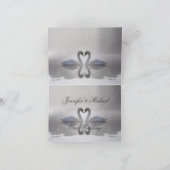 Zwanen Verliefd ~ Kaart (Binnen)