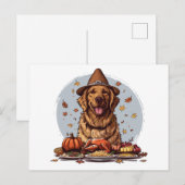 Zwanenberg Goud Retriever Hond Briefkaart (Voorkant / Achterkant)