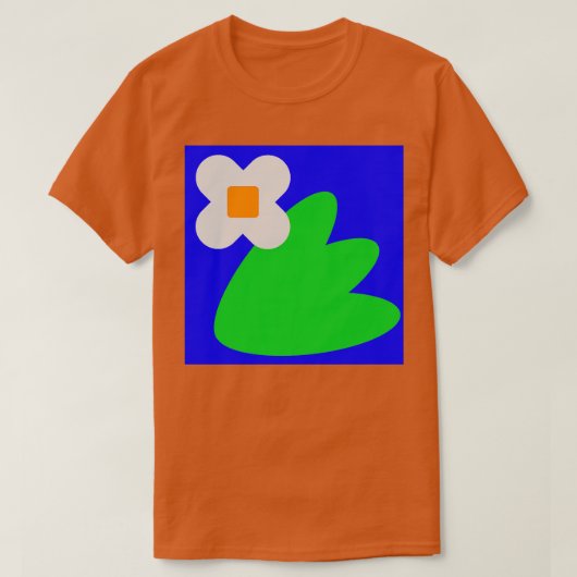 zwanenbloem t-shirt (Design voorkant)