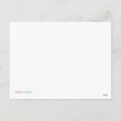 zwanengriep feestdagenkaart (Achterkant)