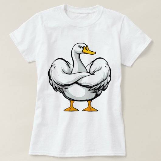 Zwanengym T-shirt (Design voorkant)