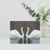 Zwanenhart briefkaarten (Staand voorkant)