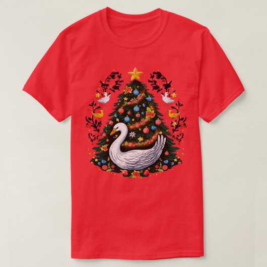 Zwanenkerst T-shirt (Design voorkant)
