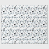 Zwanenkoorts Inpakpapier (kies kleur) (Vlak)