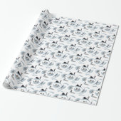 Zwanenkoorts Inpakpapier (kies kleur) (Uitgerold)