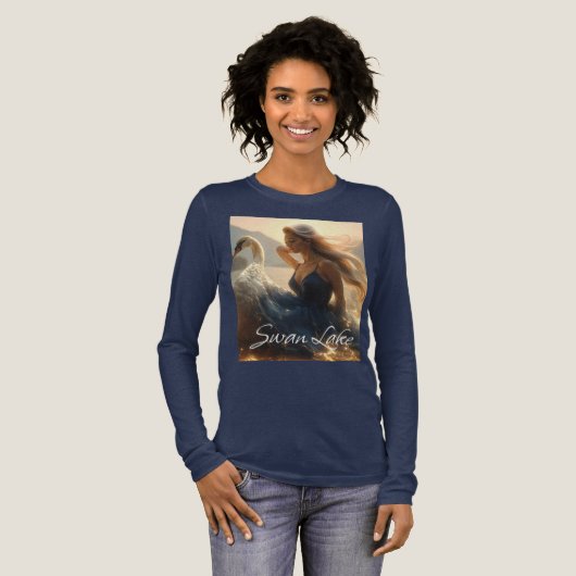 ZWANENMEER - BALLET & DANS -  Tri-Blend SHIRT (Voorkant)