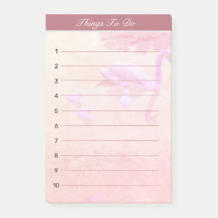 Zwanenmeer Dingen om te doen op roze gouden rand Post-it® Notes