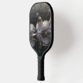 Zwanenmeer in het maanlicht pickleball paddle (Links)