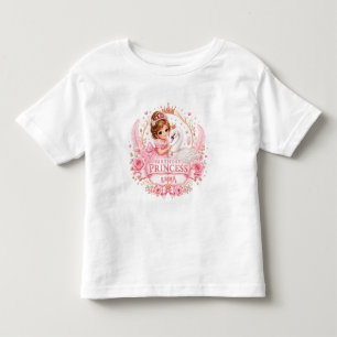 Zwanenprinses Roze Sprookjes Verjaardagsfeestje Kinder Shirts
