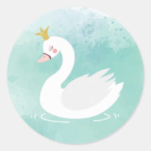 Zwanenprinses Verjaardagsenvelop Seals, Zwanenmeer