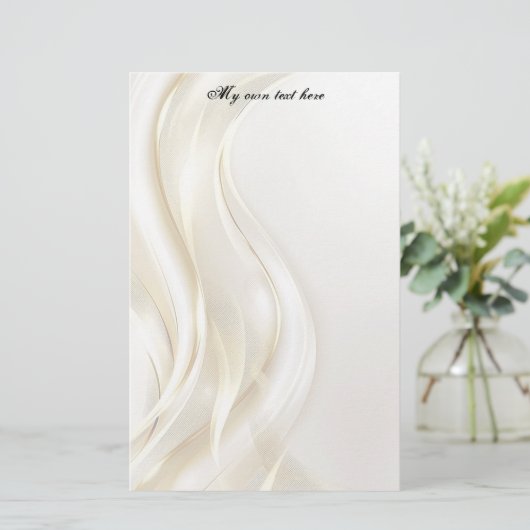 Zwanenveren Briefpapier (Staand voorkant)