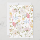 Zwanenverjaardagsuitnodiging, Swan Princess Verjaa Kaart (Achterkant)