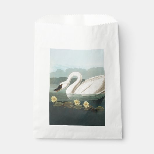 zwanenvogel witwaterzwanen bedankzakje (Voorkant)