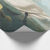 zwanenvogel witwaterzwanen cadeaupapier (Hoek)