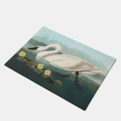 zwanenvogel witwaterzwanen deurmat (Schuin)