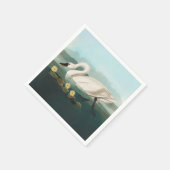 zwanenvogel witwaterzwanen servet (Hoek)