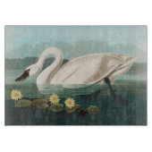 zwanenvogel witwaterzwanen snijplank (Voorkant)