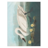 zwanenvogel witwaterzwanen tafelkleed (Voorkant)