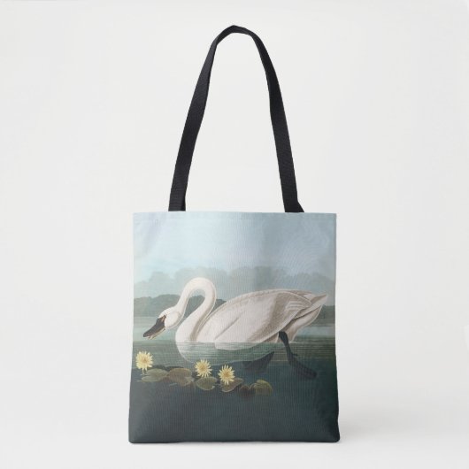zwanenvogel witwaterzwanen tote bag (Voorkant)