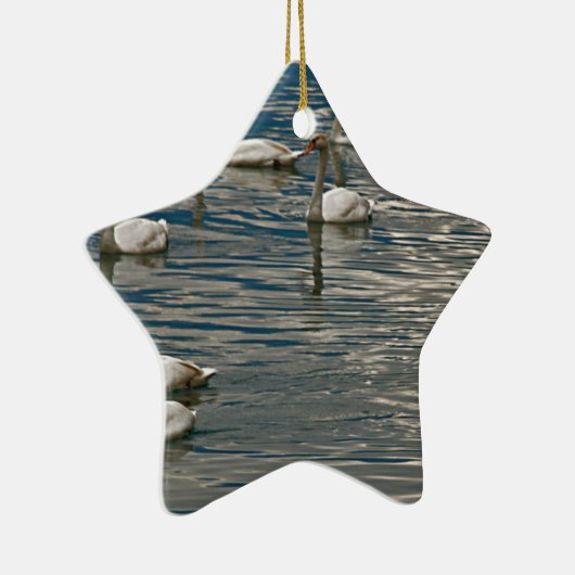 Zwanenzang Keramisch Ornament (Rechts)