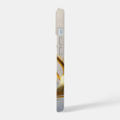 "Zwane's Serene Vlucht" iPhone 15 Case (Linkerkant)