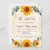 Zwangbloemen met gouden harten kaart (Voorkant)