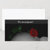 zwanger aankondiging (Voorkant / Achterkant)