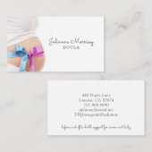 Zwanger Baby Bump Doula Visitekaartje (Voorkant / Achterkant)