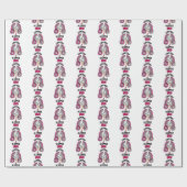 Zwanger Ghost Pink verwacht een klein boek Cadeaupapier (Vlak)