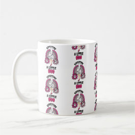 Zwanger Ghost Pink verwacht een klein boek Koffiemok