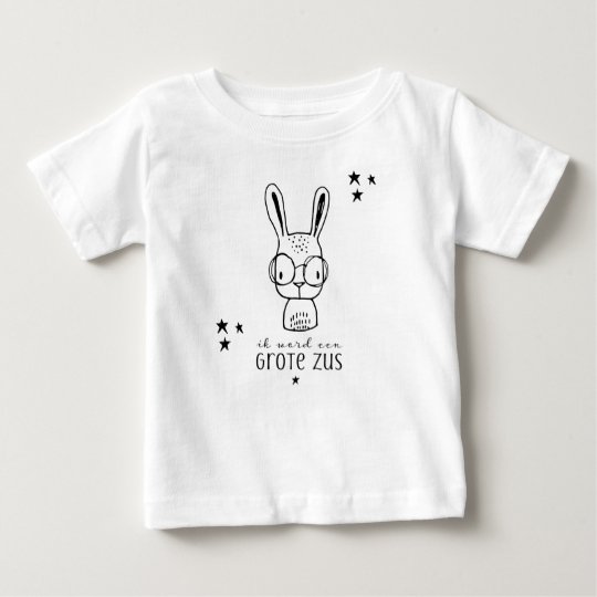 Wonderbaarlijk Zwanger: Ik word een grote zus Baby T Shirts | Zazzle.nl WH-78