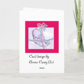 Zwanger moeder aankondiging (Achterkant)