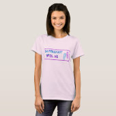 zwanger t-shirt (Voorkant volledig)