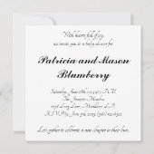 Zwanger vrouw lijn kunst kaart (Achterkant)