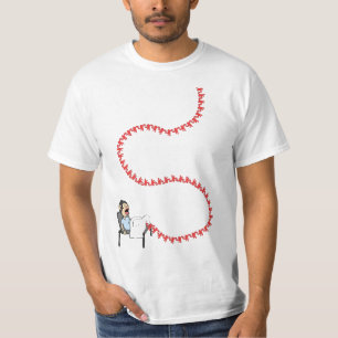 Zwangere aap t-shirt
