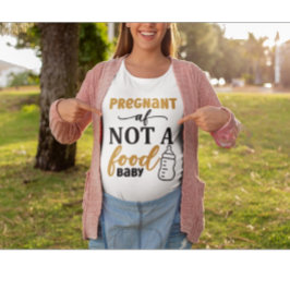 Zwangere AF zwangerschap humor zwangerschaps- en p Grote Maat T-shirt