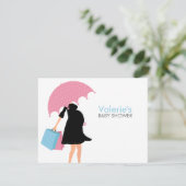 Zwangere Baby shower Mam Advice Kaarten (Staand voorkant)