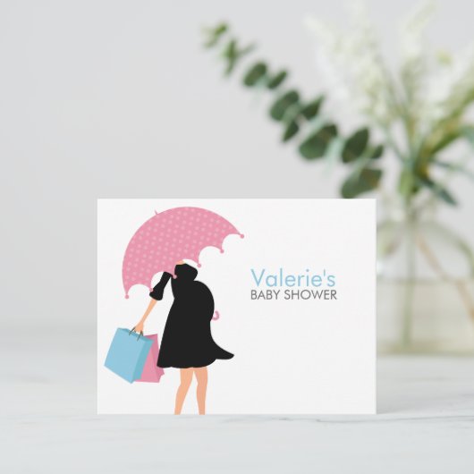 Zwangere Baby shower Mam Advice Kaarten (Staand voorkant)