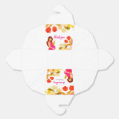 Zwangere Baby showers Bedankdoosjes (Ongevouwen)