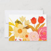 Zwangere Baby showers Bedankkaart (Achterkant)