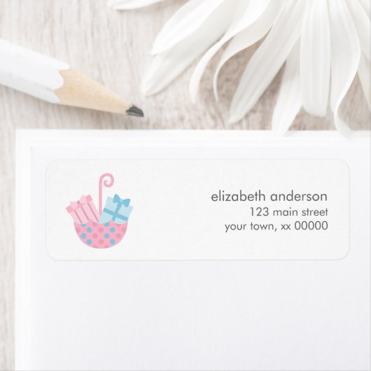 Zwangere Baby showers Etiket (Insitu)