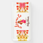 Zwangere Baby showers Spandoek (Verticaal)
